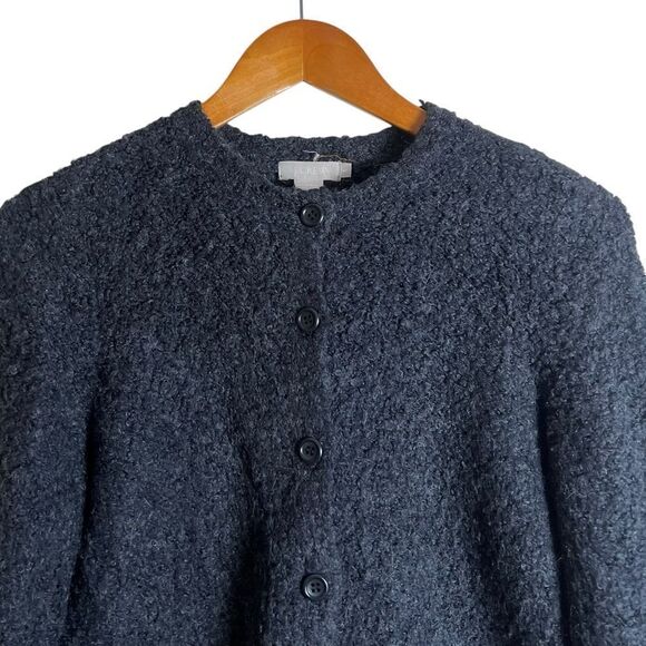 J. Crew dark grey Wool‎ blend Cardigan. Size small - Picture 2 of 7